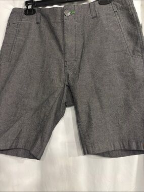Hippytree Men's Gray Flat Front Casual Shorts